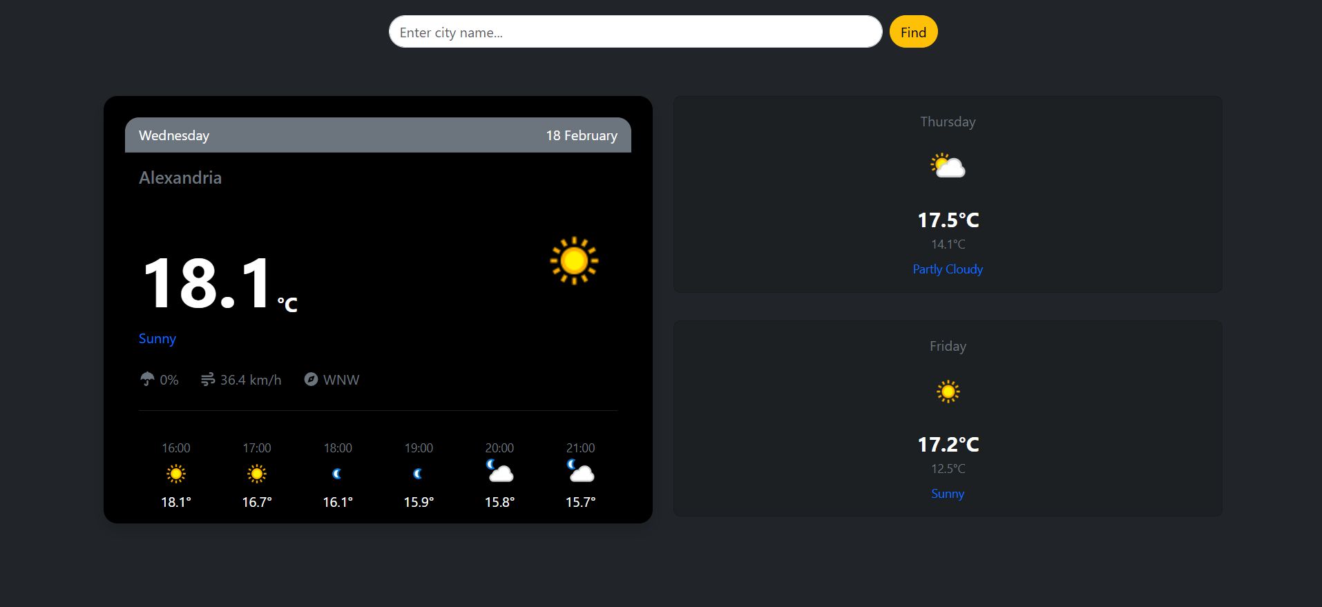 Weather App 1